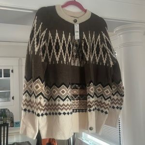 NWT J. Crew Wool Blend Cardigan